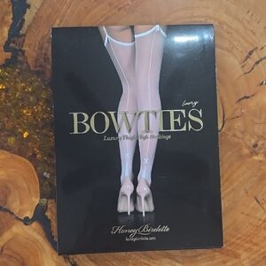 Honey Birdette White Thigh High Stockings